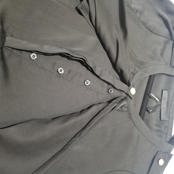 BREAD AND BUTTER tunic dress blouse ruffle tie design - Picture 9 of 12